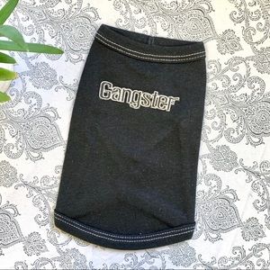Gangster tank for tiny dog XS